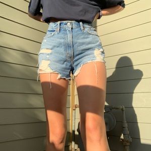 High Rise Abercrombie Shorts